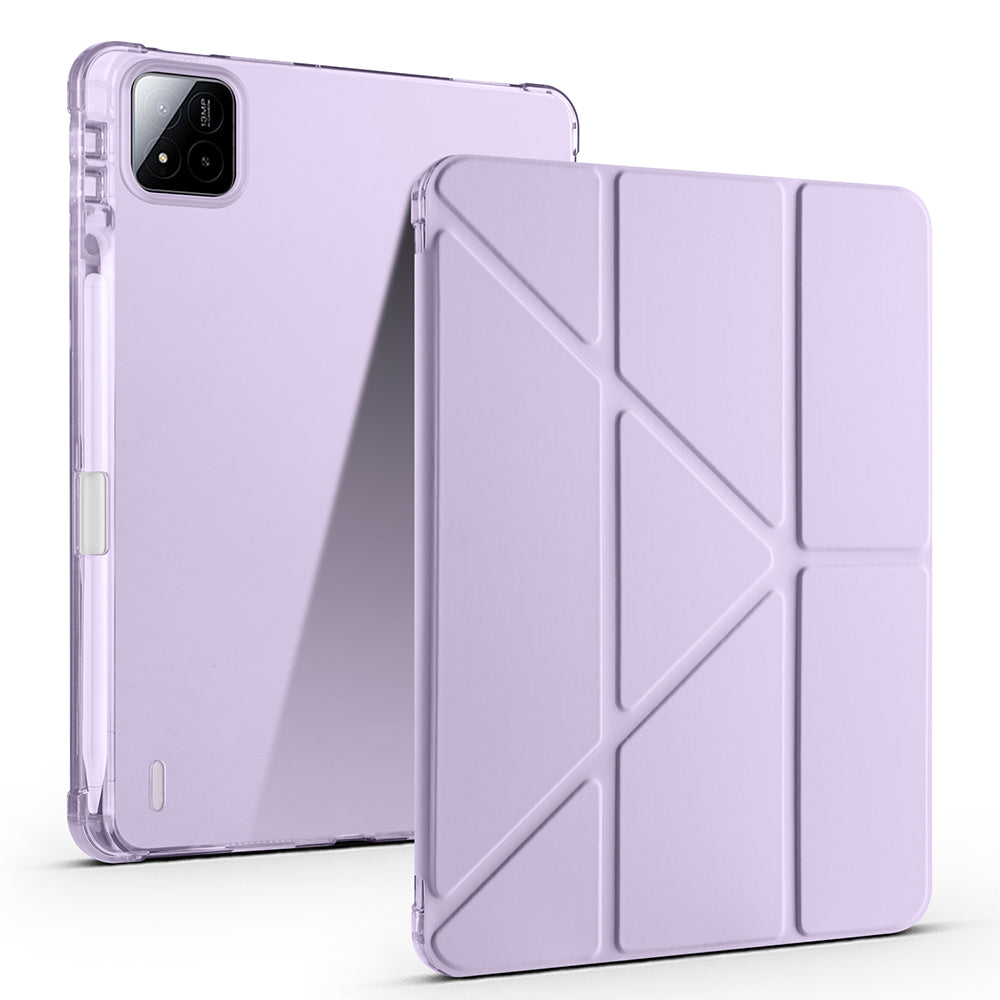 Xiaomi Pad 7 Kılıf Zore Tri Folding Kalem Bölmeli Standlı Kılıf