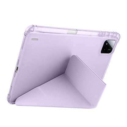 Xiaomi Pad 7 Pro Kılıf Zore Tri Folding Kalem Bölmeli Standlı Kılıf