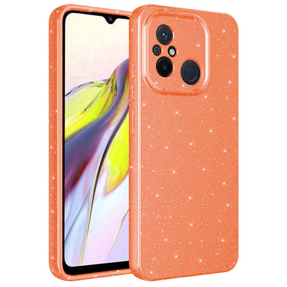 Xiaomi Redmi 12C Kılıf Kamera Korumalı Simli Lüks Zore Koton Kılıf