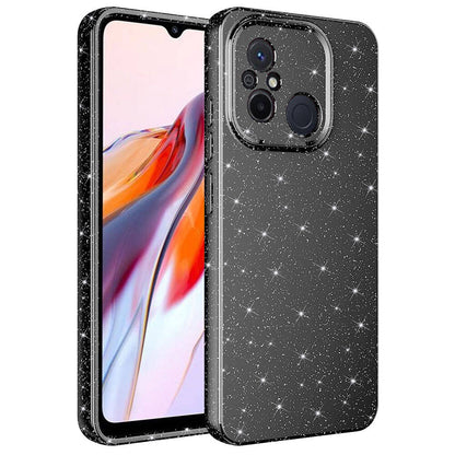 Xiaomi Redmi 12C Kılıf Kamera Korumalı Simli Lüks Zore Koton Kılıf