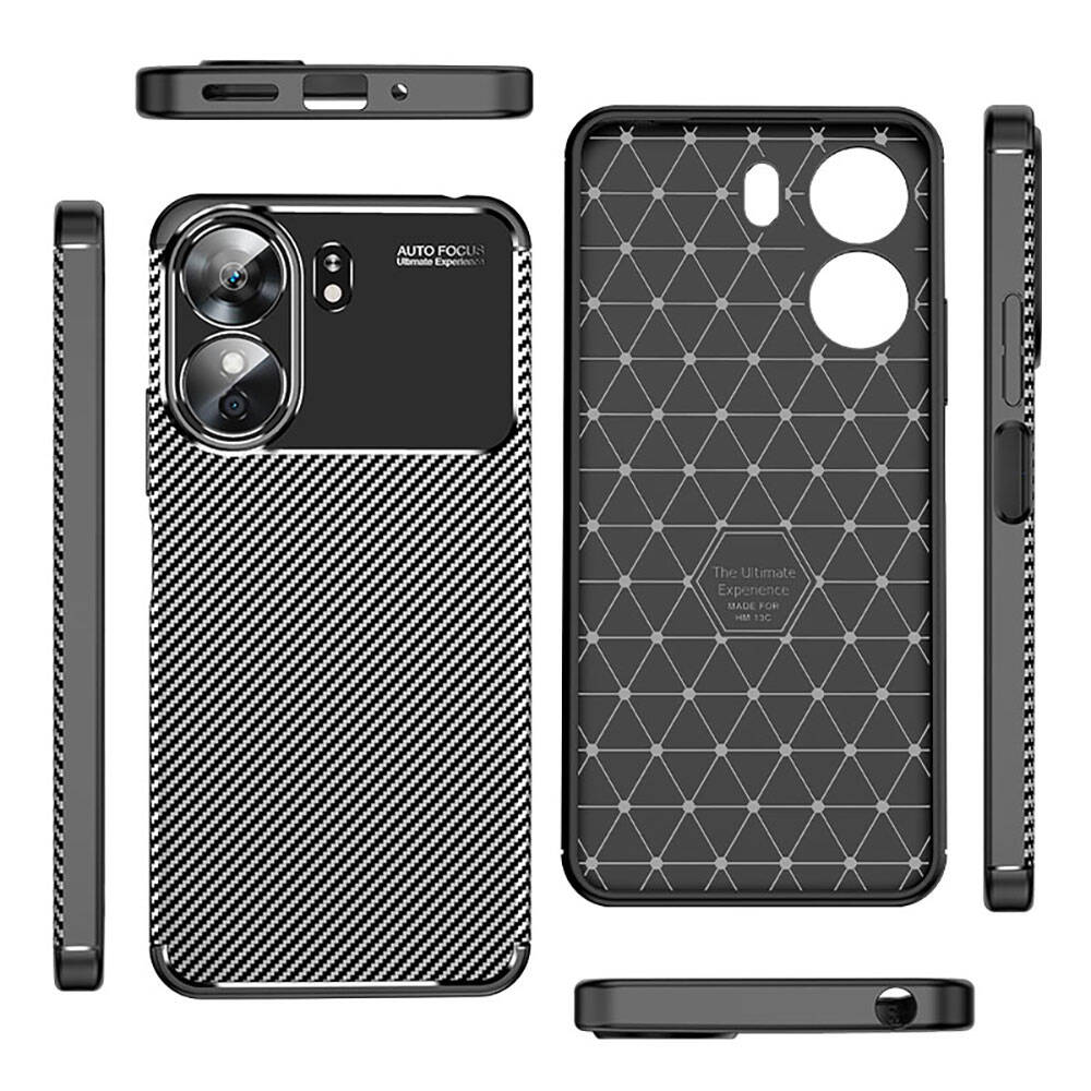 Xiaomi Redmi 13C Kılıf Zore Negro Silikon Kılıf