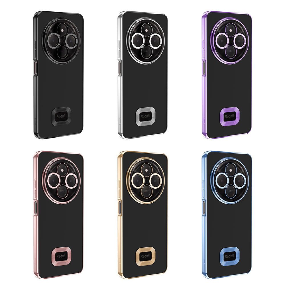 Xiaomi Redmi 14C 4G Kılıf Kamera Korumalı Logo Gösteren Zore Omega Kılıf