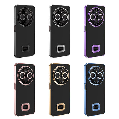 Xiaomi Redmi 14C 4G Kılıf Kamera Korumalı Logo Gösteren Zore Omega Kılıf