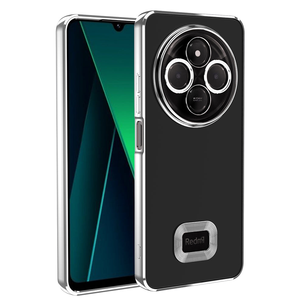 Xiaomi Redmi 14C 4G Kılıf Kamera Korumalı Logo Gösteren Zore Omega Kılıf