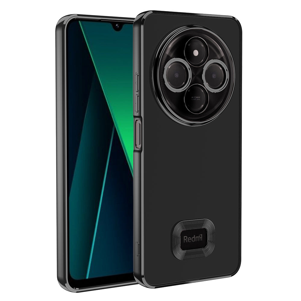Xiaomi Redmi 14C 4G Kılıf Kamera Korumalı Logo Gösteren Zore Omega Kılıf
