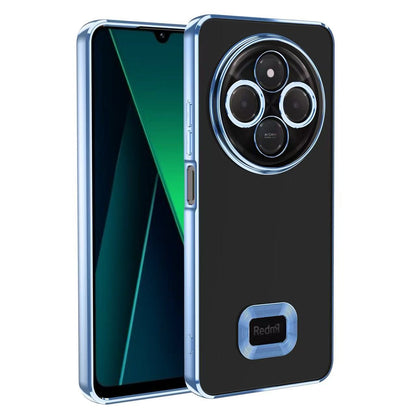 Xiaomi Redmi 14C 4G Kılıf Kamera Korumalı Logo Gösteren Zore Omega Kılıf