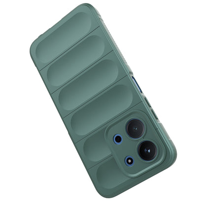 Xiaomi Redmi 15C 4G Kılıf Esnek TPU Oyuklu Arka Yüzey Tasarımlı Zore Etnik Silikon Kılıf