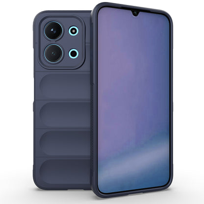 Xiaomi Redmi 15C 4G Kılıf Esnek TPU Oyuklu Arka Yüzey Tasarımlı Zore Etnik Silikon Kılıf