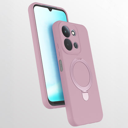 Xiaomi Redmi 15C Kılıf M-safe Şarj Özellikli Standlı Zore Samara Kılıf
