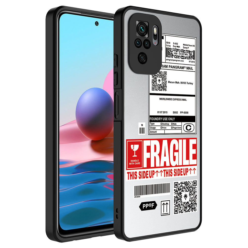 Xiaomi Redmi Note 10 Kılıf Aynalı Desenli Kamera Korumalı Parlak Zore Mirror Kılıf