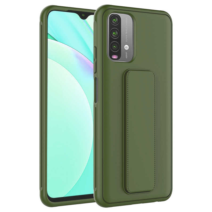 Xiaomi Redmi Note 10S Kılıf Zore Qstand Kılıf