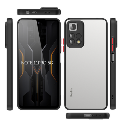 Xiaomi Redmi Note 11 Pro 5G Kılıf Zore Hux Kılıf