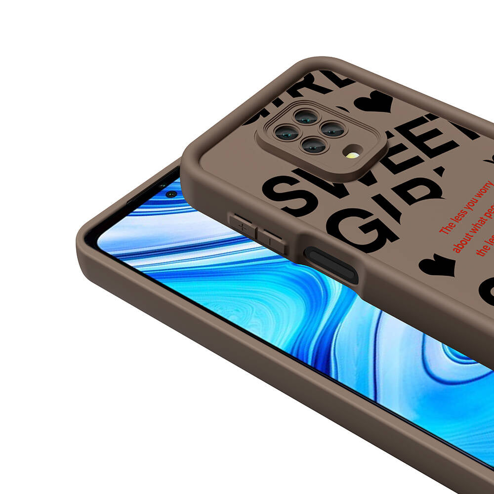 Xiaomi Redmi Note 9 Pro Kılıf Kamera Korumalı Baskılı Arka Yüzey Zore Klas Kılıf