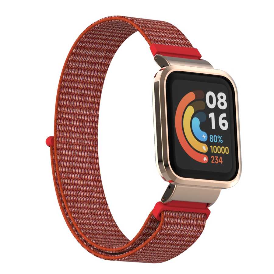 Xiaomi Redmi Watch (Mi Watch Lite) Zore KRD-61 Hasır Kordon