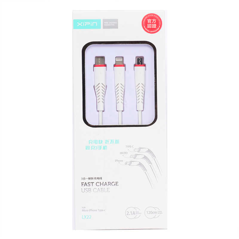 Xipin LX22 3 in 1 Usb Kablo