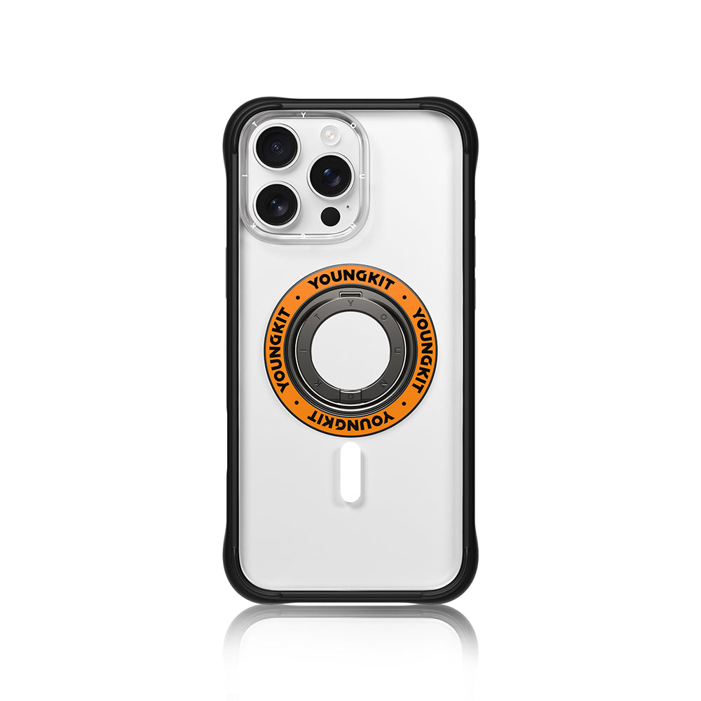 Youngkit Magnetik 360 Derece Dönebilen Double Ring Serisi Parmak Ring Stand