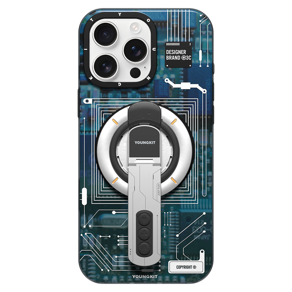 Youngkit Technology Serisi Telefon ve Tabletler için Magnetik Ring Stand