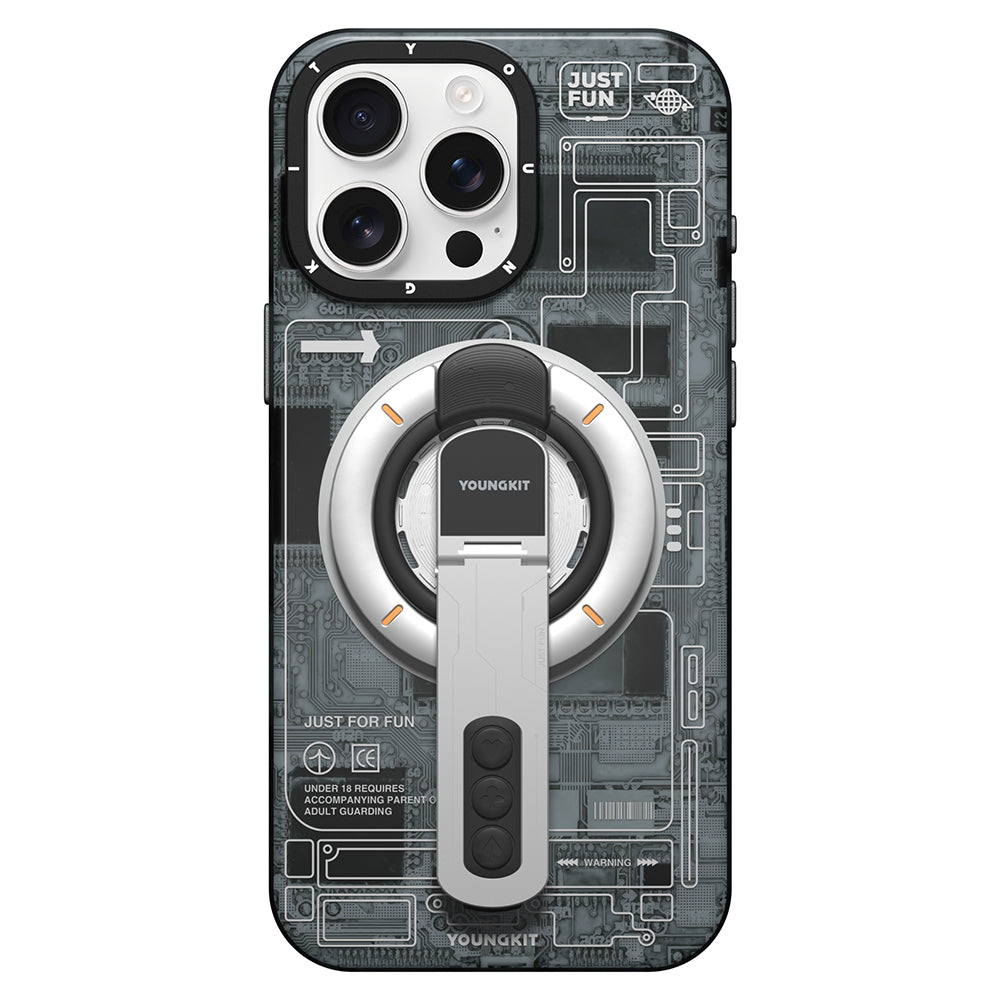 Youngkit Technology Serisi Telefon ve Tabletler için Magnetik Ring Stand
