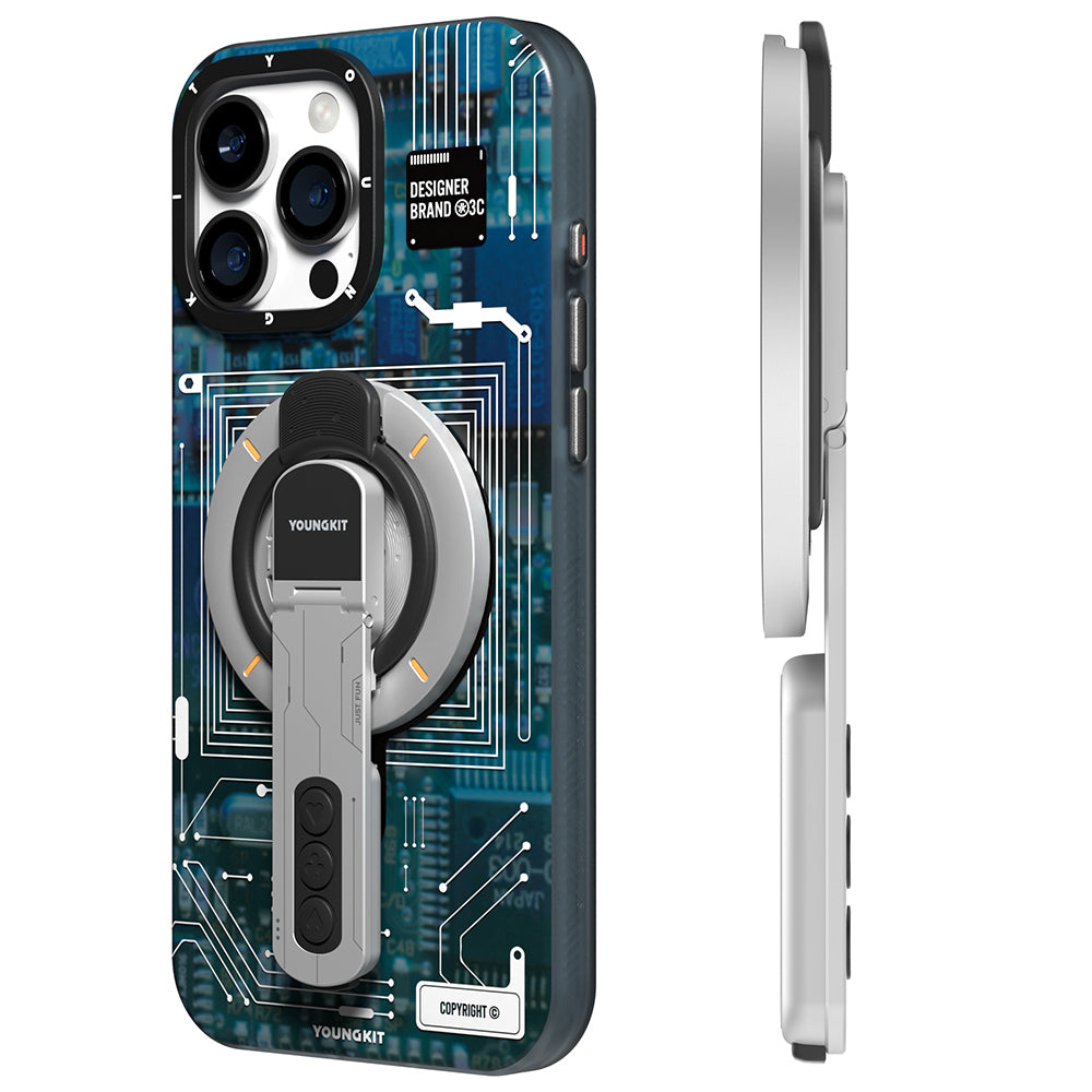 Youngkit Technology Serisi Telefon ve Tabletler için Magnetik Ring Stand