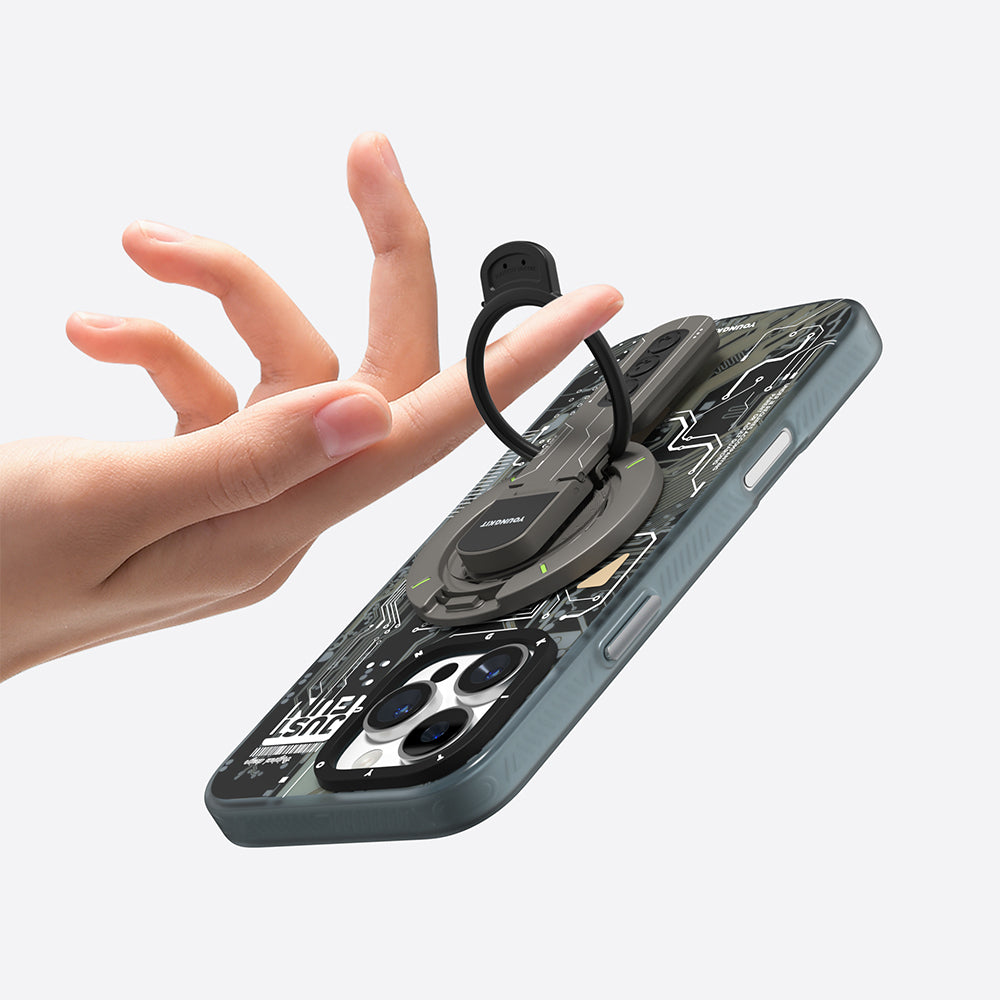 Youngkit Technology Serisi Telefon ve Tabletler için Magnetik Ring Stand