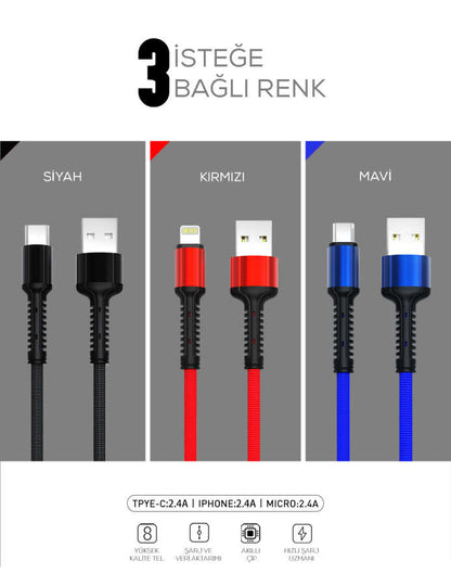Zore LS63 Micro Usb Kablo