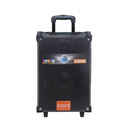 Zore LT-912 Dijital LED Göstergeli FM Radyolu Mikrofonlu Gitar Girişli TWS 12 inç Stereo Bass Kablosuz Karaoke Hoparlör