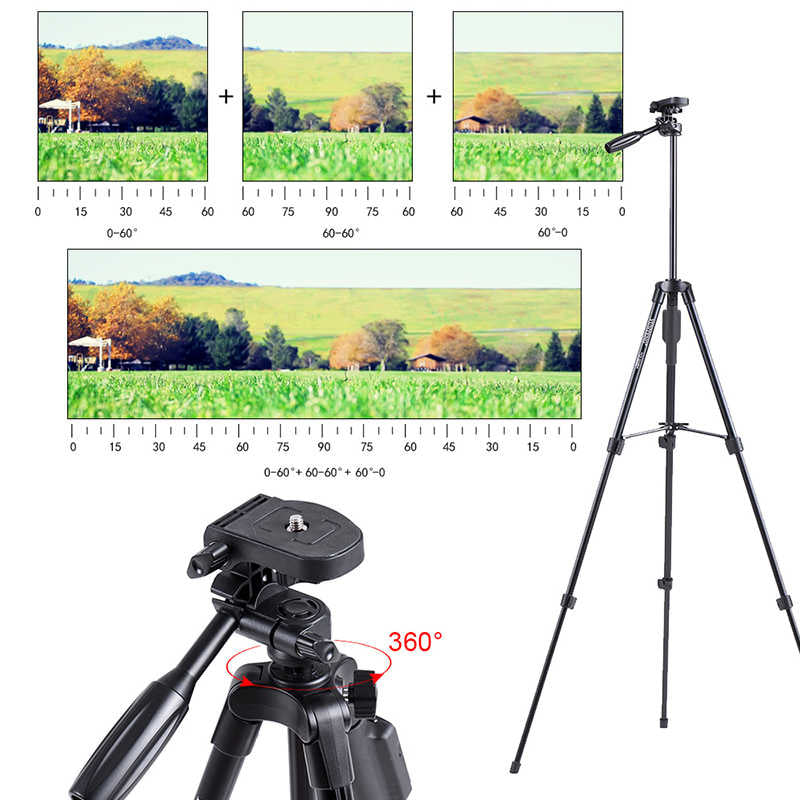 Zore Yunteng VCT 5208 Tam Orijinal Telefon Tripod